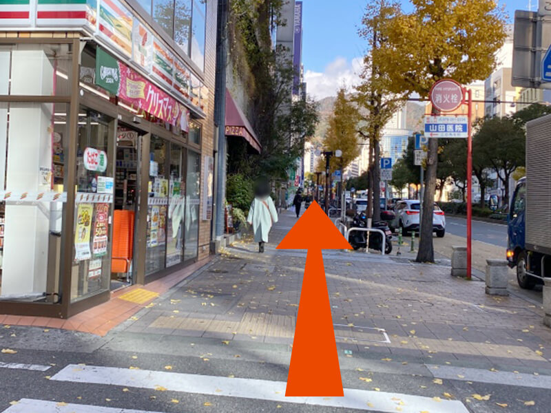 三ノ宮駅のシャトルバス乗り場