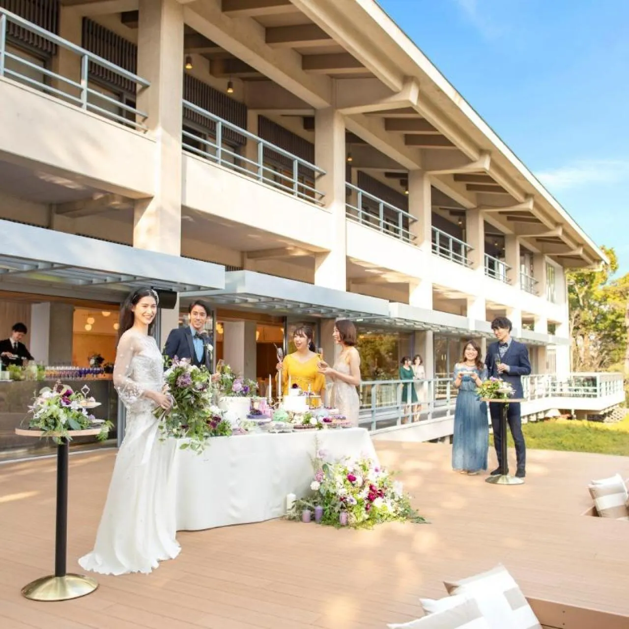 神戸で叶えられるガーデンパーティ