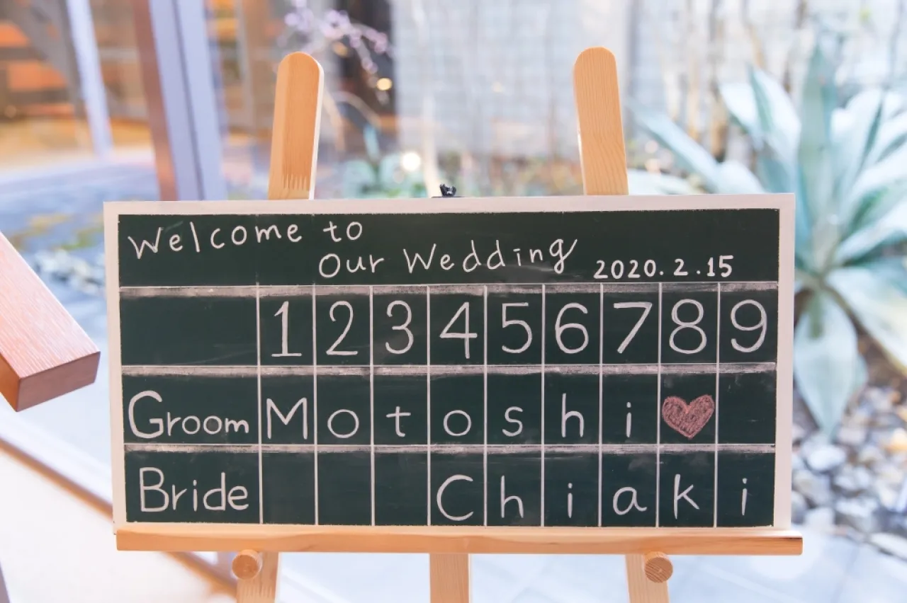 ウェルカムボード