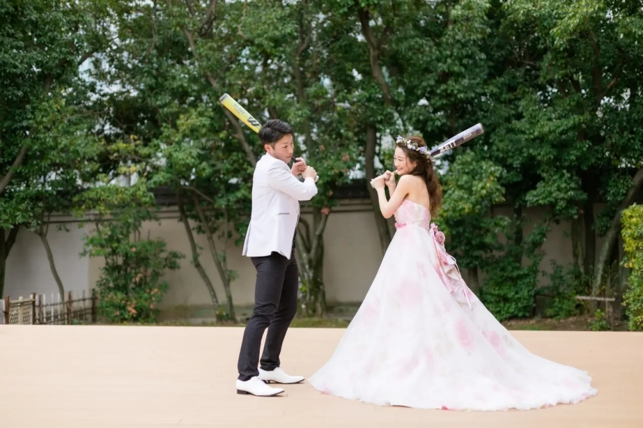 テラスがあるからこそ叶うショット