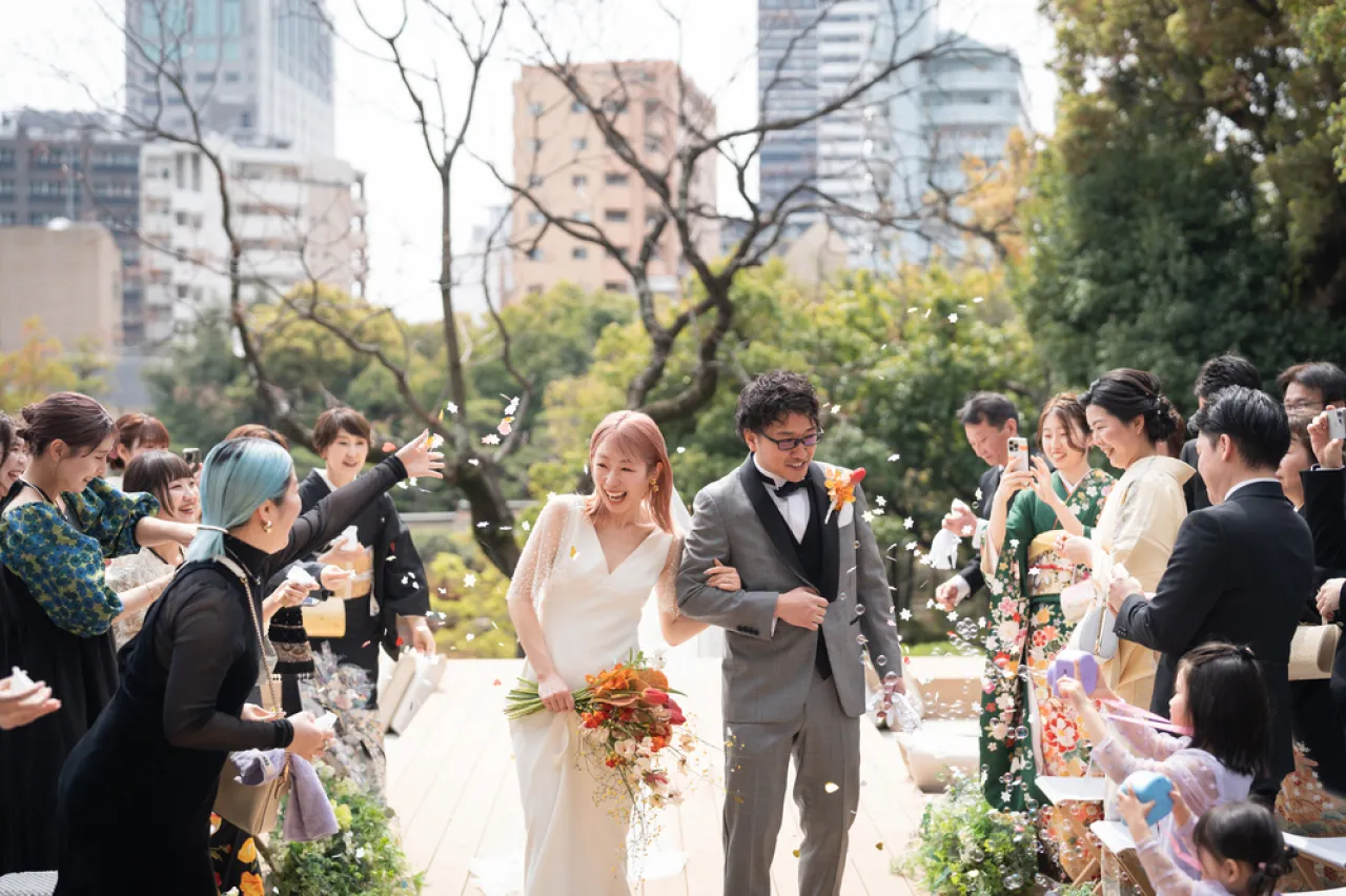 フラワーシャワー